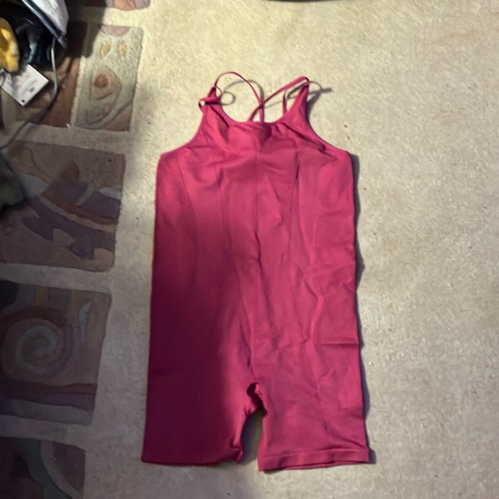 Pink jumpsuit
